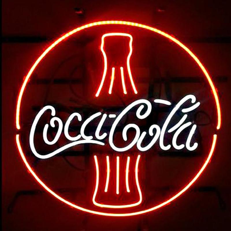 Custom Coca Cola Coke Bottle Real Neon Sign Real Neon Light