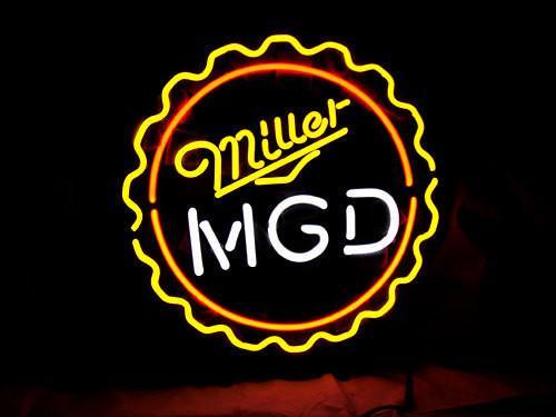 Custom MGD Miller Lite Genuine Draft Neon Sign