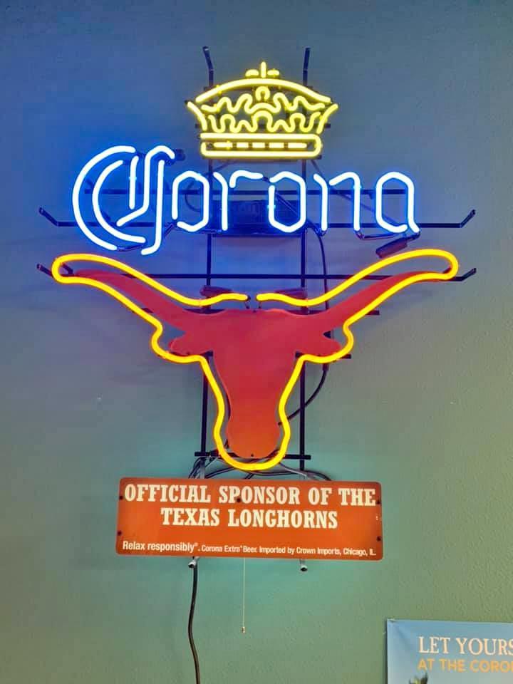Custom Corona Texas Longhorns Neon Sign NCAA Sports Neon Light Tube Neon Light