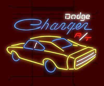 Custom Dodge Charger RT Neon Sign Tube Neon Light