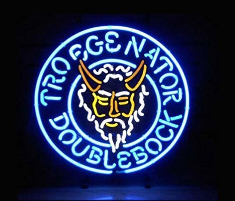 Custom Troegenator Double Bock Neon Sign Real Neon Light