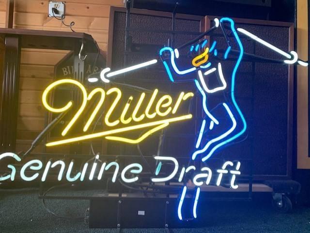 Custom Miller Genuine Draft Ski Neon Sign Tube Neon Light