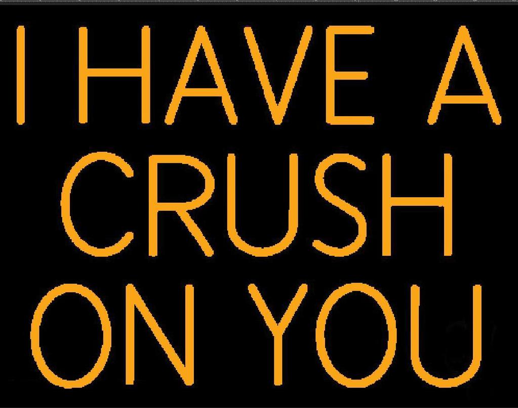 Custom I have a Crush On You Neon Sign Tube Neon Light
