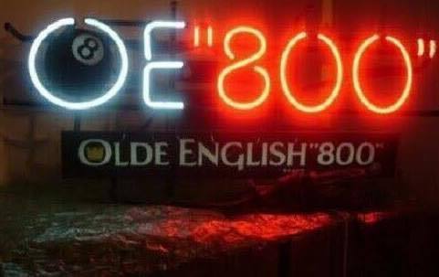 Custom Old English 800 Neon Sign Tube Neon Light
