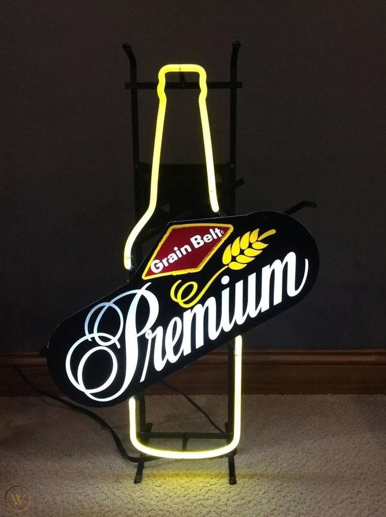 Custom Premium Grain Belt Beer Neon Sign Tube Neon Light