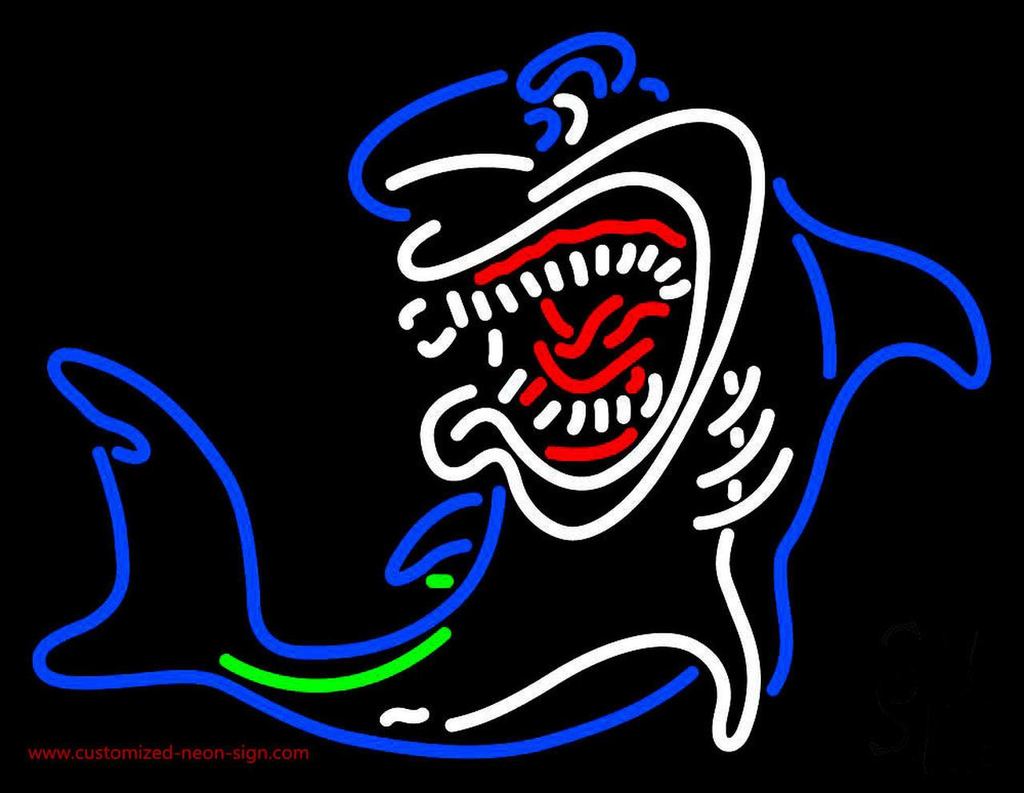Custom Shark Head Neon Sign Tube Neon Light