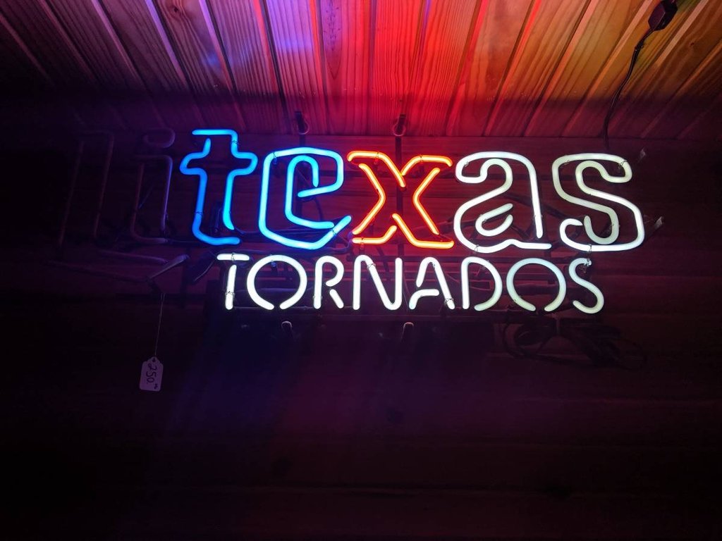 Custom Texas Tornados Neon Sign Tube Neon Light