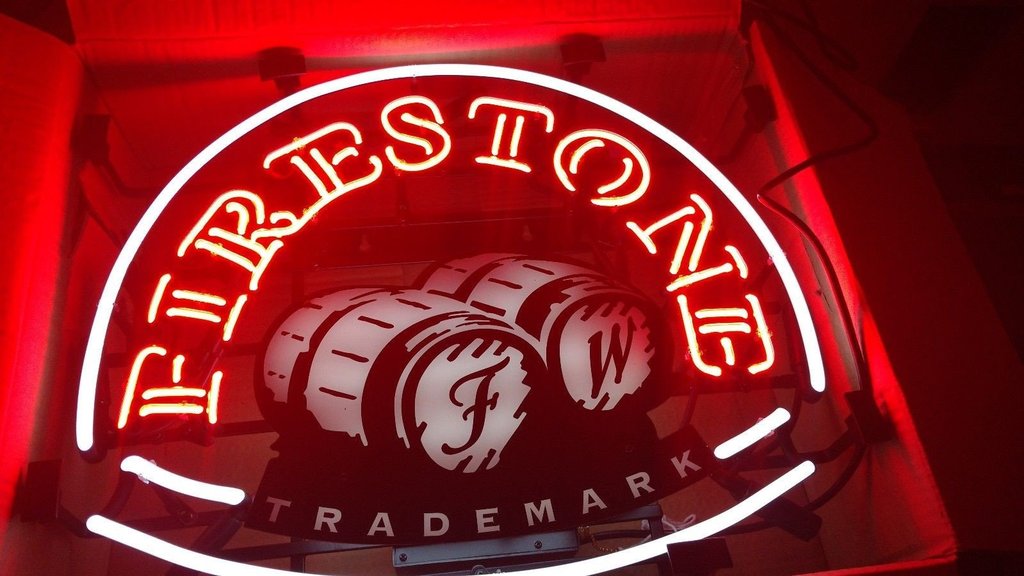 Custom Firestone Beer Neon Sign Real Neon Light
