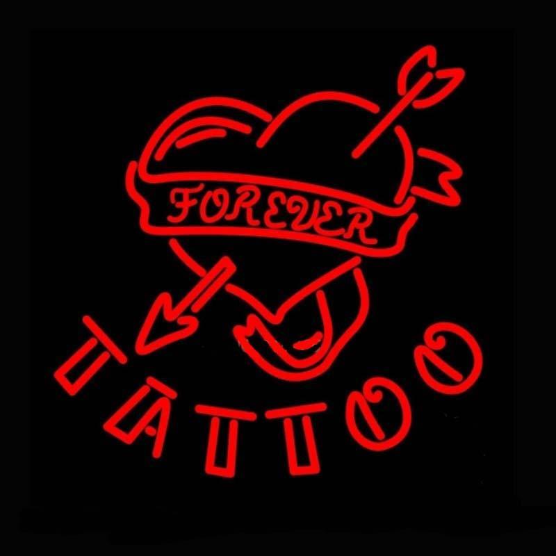 Custom Forever Tattoo Neon Sign Real Neon Light
