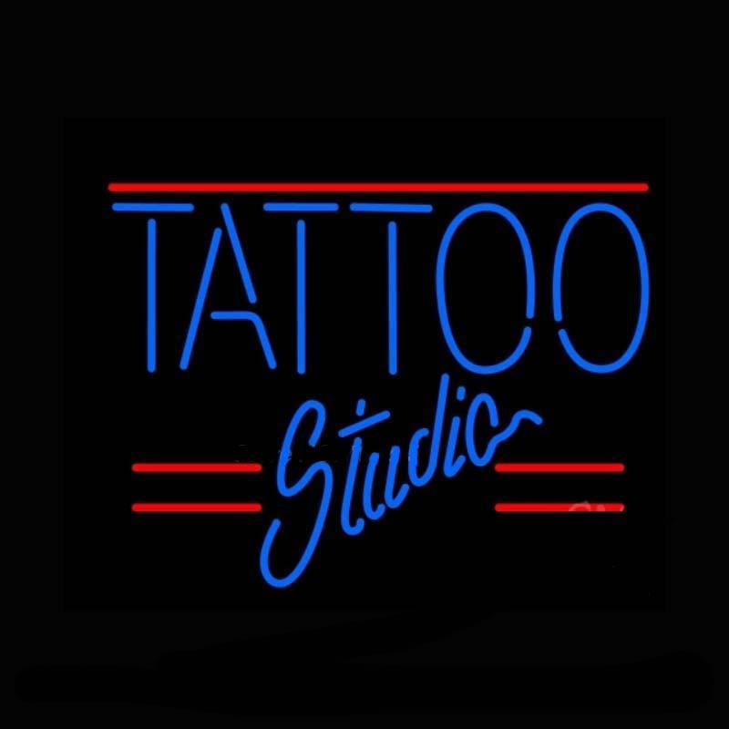 Custom Tattoo Studio Neon Sign Real Neon Light