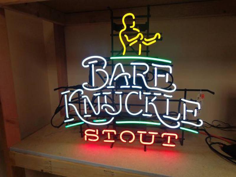 Custom Bare Knuckle Stout Neon Sign Real Neon Light
