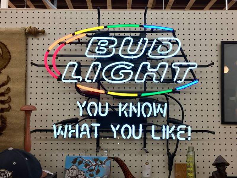 Custom Bud Light You Know What You Like Neon Sign Real Neon Light