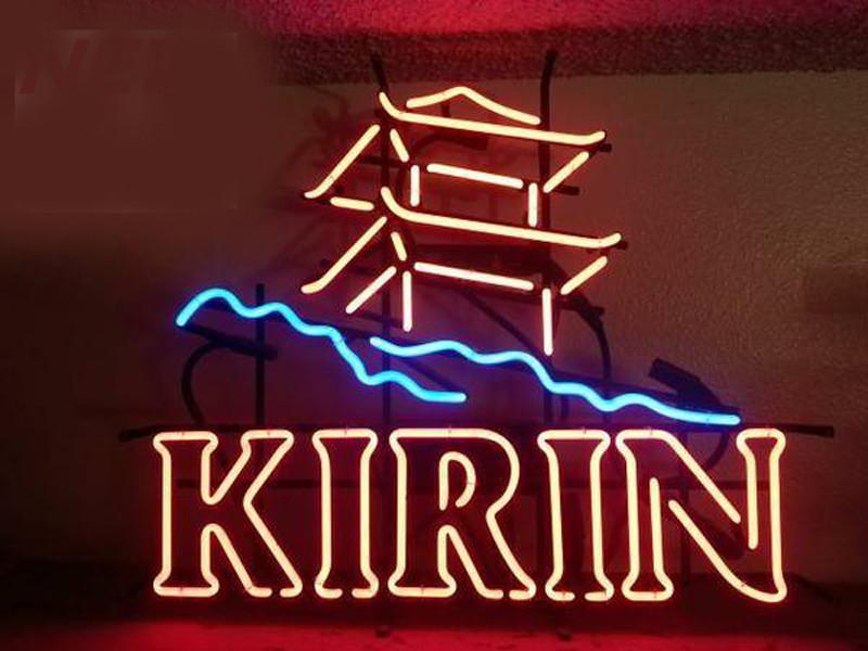 Custom Kirin Beer Neon Sign Real Neon Light