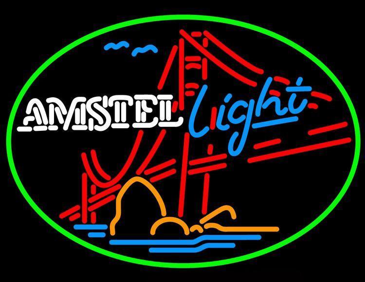 Custom Amstel Light Neon Sign Real Neon Light
