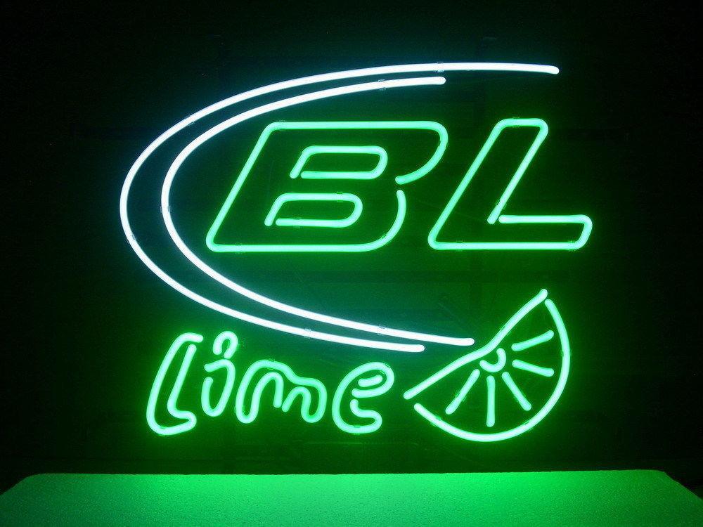 Custom Bud Light Lime Neon Sign Real Neon Light