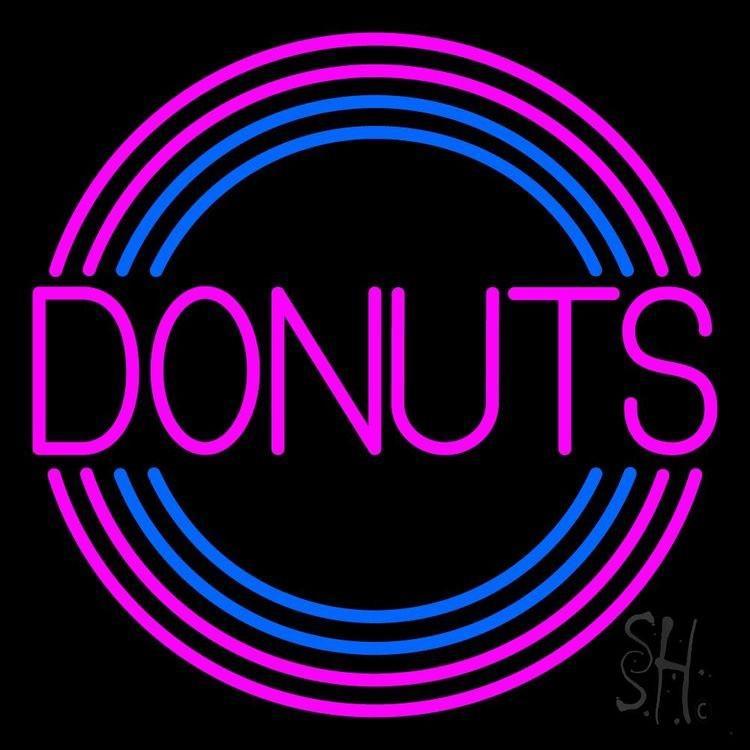 Custom Donuts Neon Sign Real Neon Light