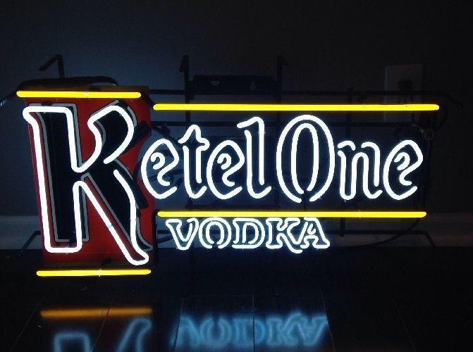 Custom Ketel One Vodka Neon Sign Real Neon Light