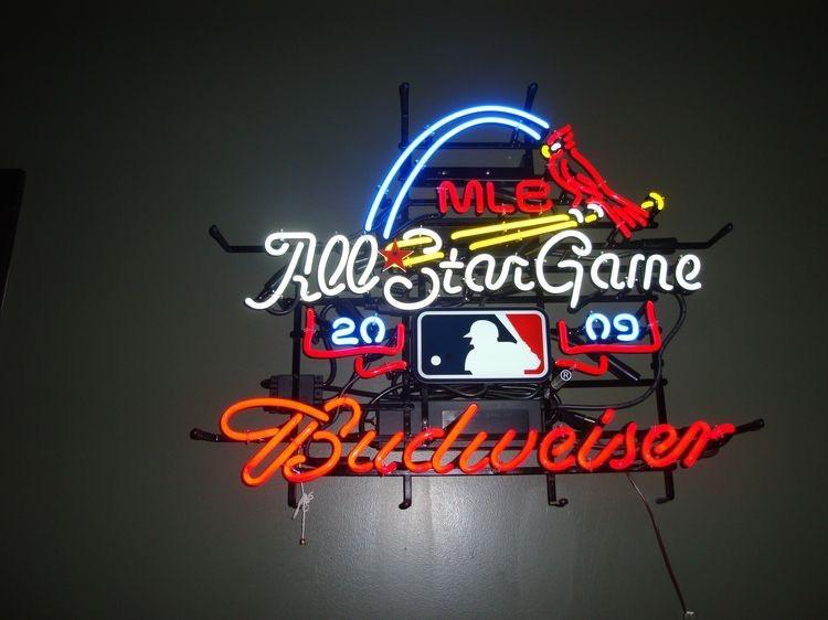 Custom Bud Light St. Louis Cardinals Neon Sign All Star Game MLB Teams Neon Light