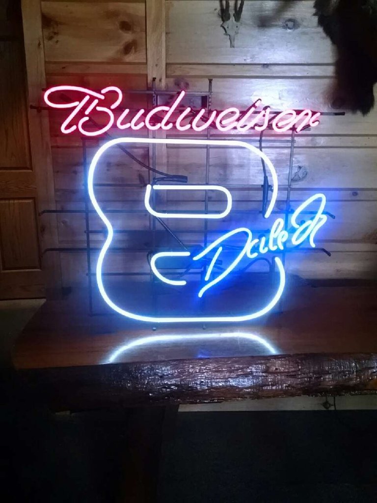 Custom Budweiser 8 Ball Neon Sign Real Neon Light Z1227
