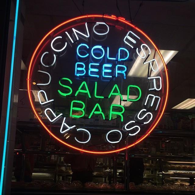 Custom Cappuccino Espresso Cold Beer Salad Bar Neon Sign Real Neon Light Z1243