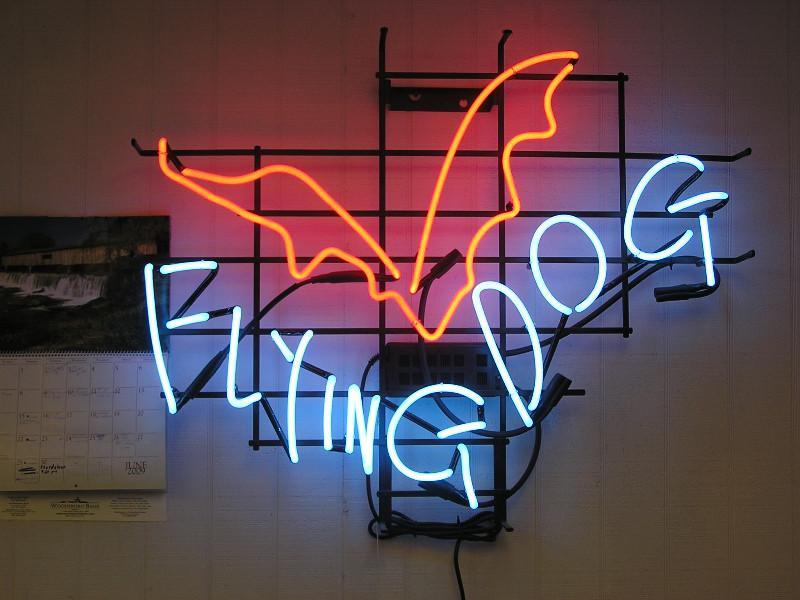 Custom Flying Dog Neon Sign Real Neon Light Z1262