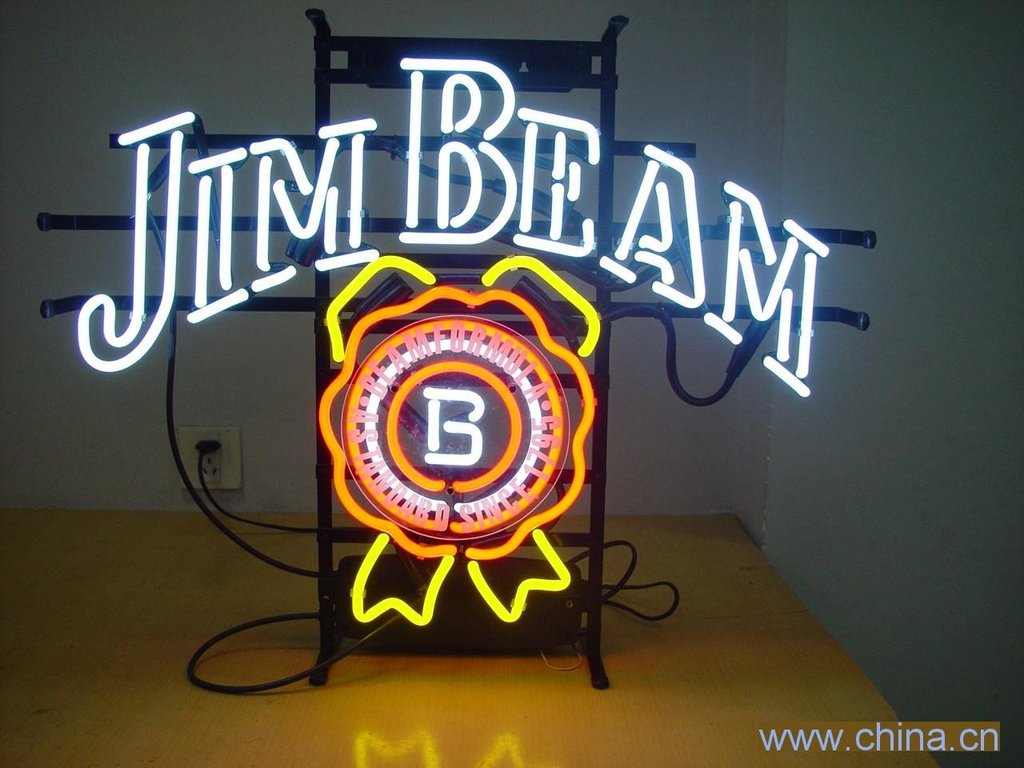 Custom Jim Beam Neon Sign Real Neon Light Z1282
