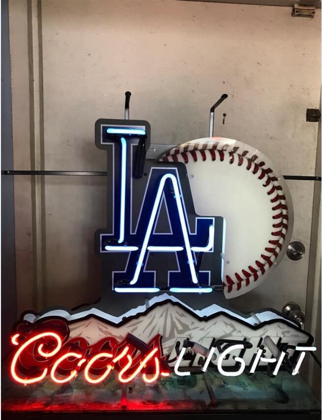 Custom La Coors Light Neon Sign Real Neon Light Z1288