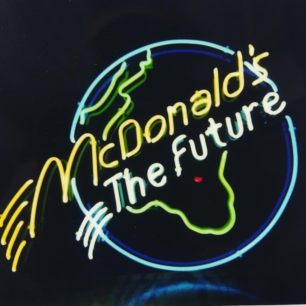 Custom Mc Donald'S The Future Neon Sign Real Neon Light Z1293