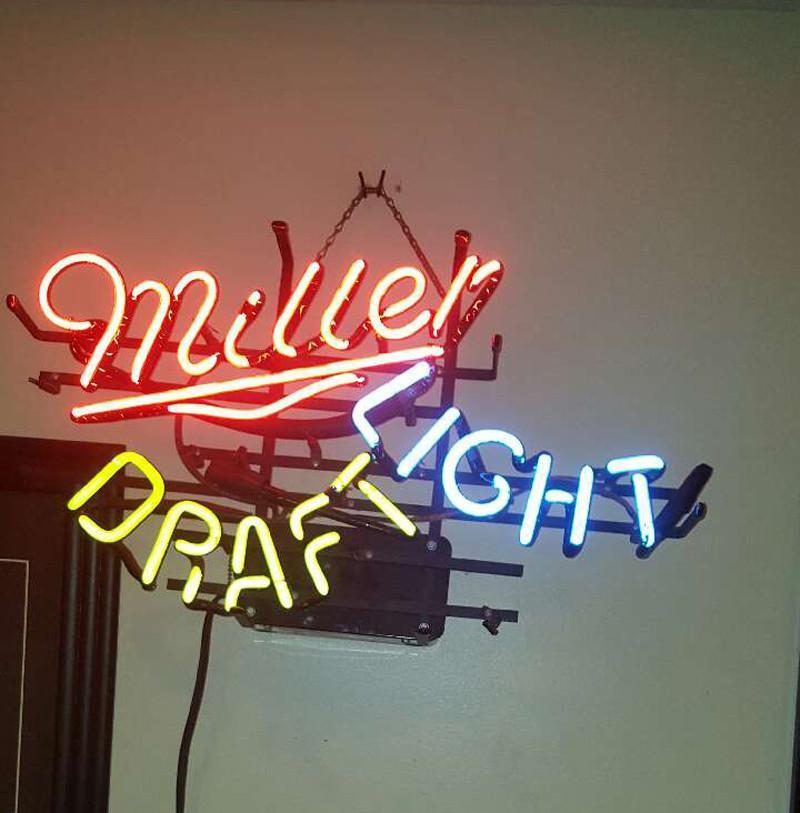 Custom Miller Draft Light Neon Sign Real Neon Light Z1299