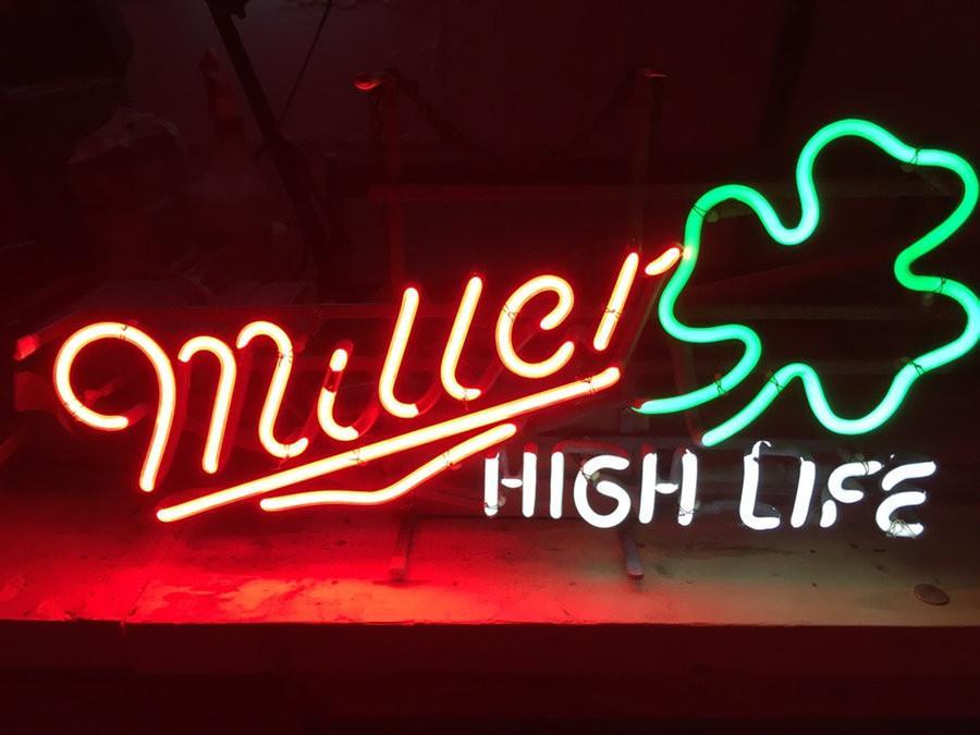 Custom Miller Hight Lite Neon Sign Real Neon Light Z1301