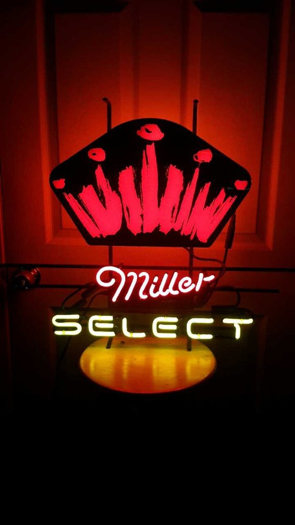 Custom Miller Select Neon Sign Real Neon Light Z1312