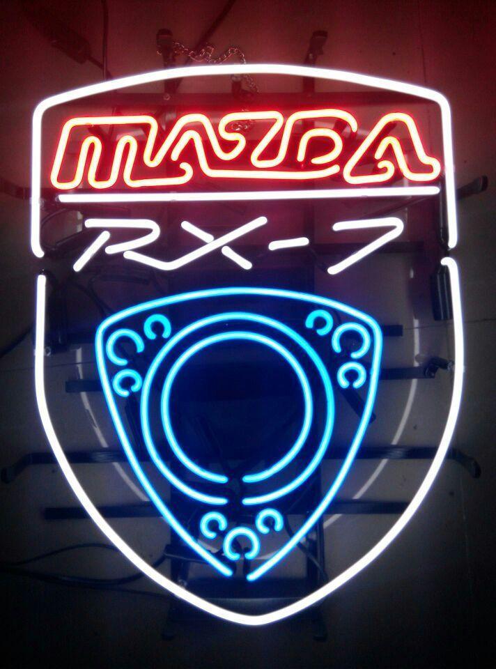 Custom Mazda Rx-7 Neon Sign Real Neon Light Z1317
