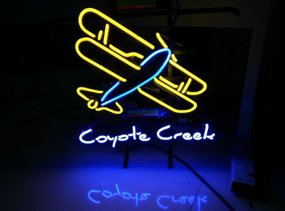 Custom Coyote Creek Neon Sign Real Neon Light Z1318