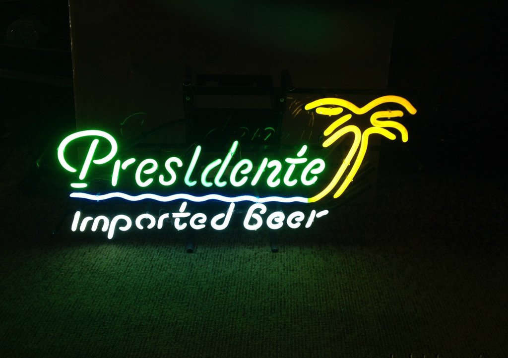 Custom Presidente Imported Beer Neon Sign Real Neon Light Z1331