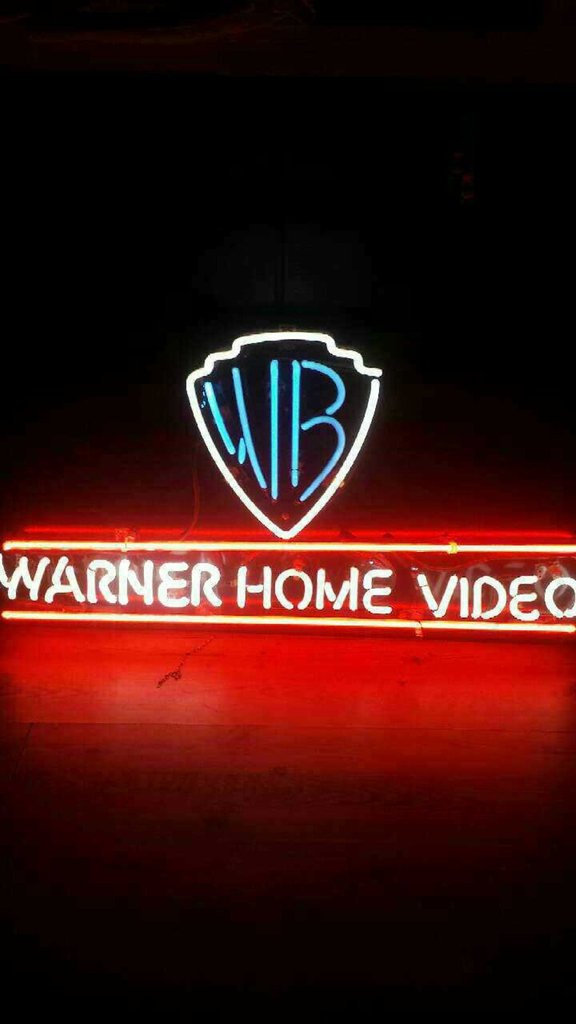 Custom Warner Home Video Neon Sign Real Neon Light Z1367