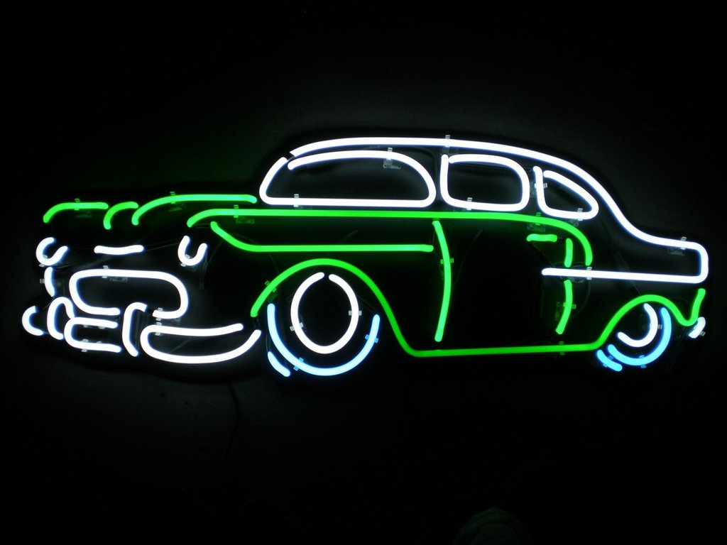 Custom Auto Car Neon Sign Real Neon Light Z1385