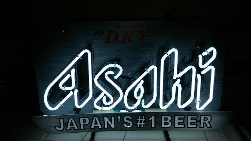 Custom Asahi Beer Neon Sign Tube Neon Light