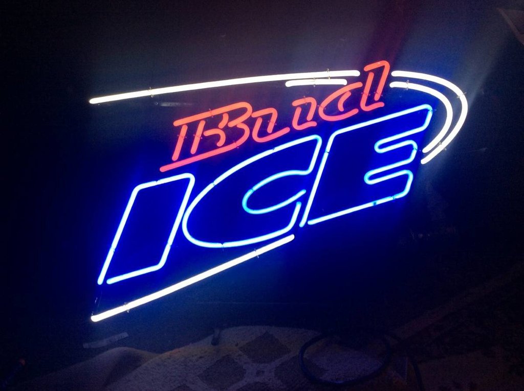 Custom Bud Ice Neon Sign Tube Neon Light
