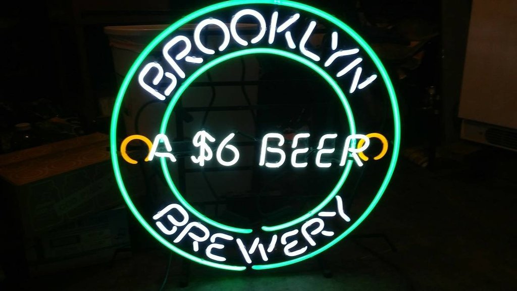 Custom Brooklyn Beer Neon Sign Tube Neon Light