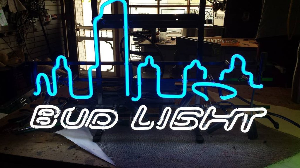 Custom Bud Light Albany Ny Neon Sign Tube Neon Light