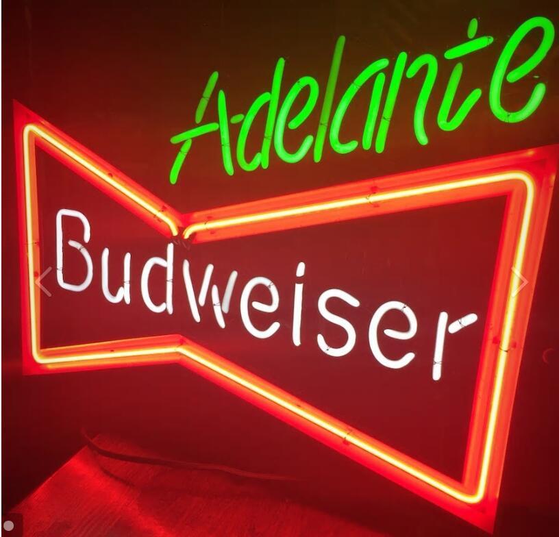 Custom Budweiser Adelante Neon Sign Tube Neon Light
