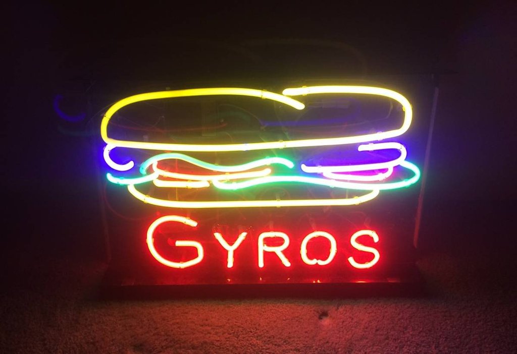 Custom Gyros Neon Sign Tube Neon Light