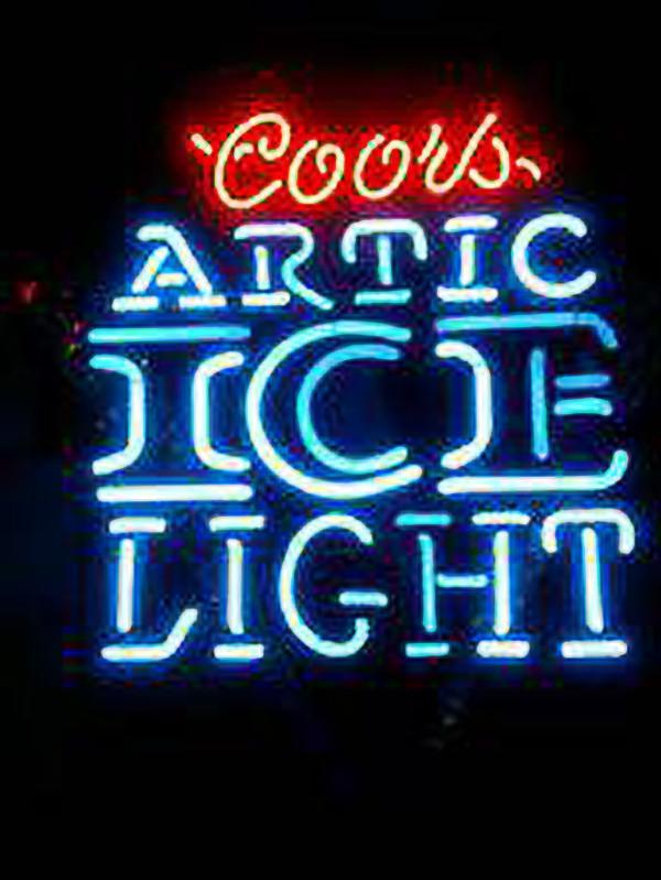 Custom Coors Artic Ice Light Neon Sign Tube Neon Light