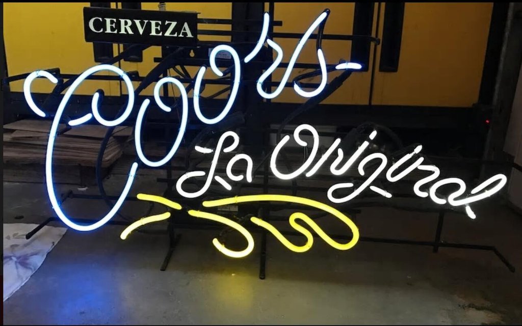 Custom Coors Original Neon Sign Tube Neon Light