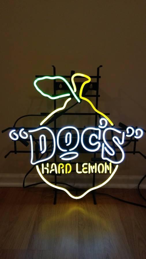 Custom Doc'S Hard Lemonade Neon Sign Tube Neon Light
