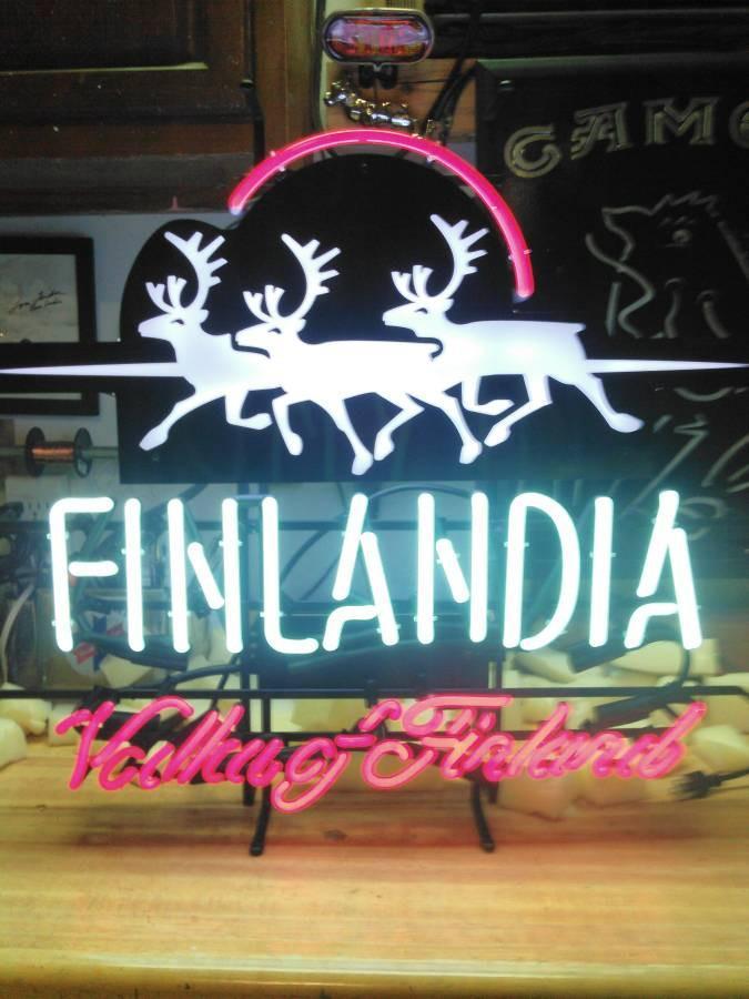 Custom Finlandia Vodka Neon Sign Tube Neon Light