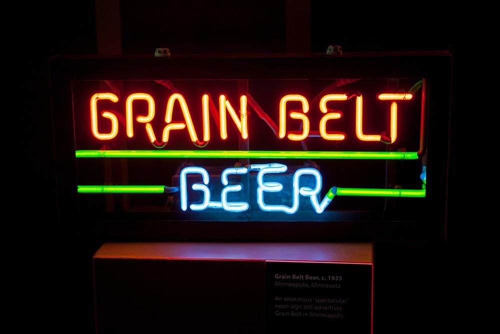 Custom Grain Belt Neon Sign Tube Neon Light