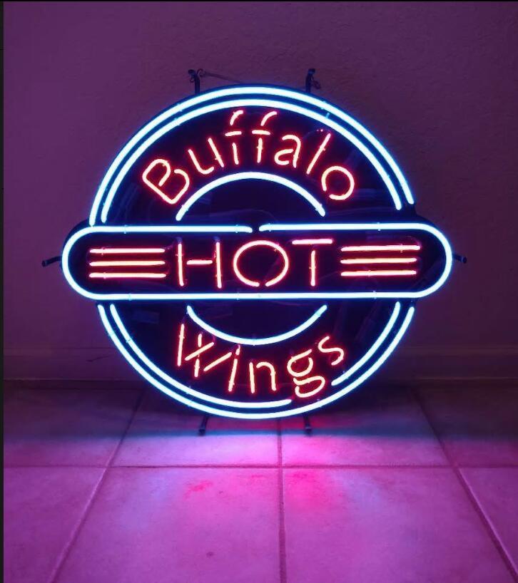 Custom Buffalo Hot Wings Neon Sign Tube Neon Light