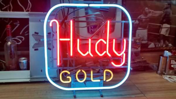Custom Hudy Gold Cincinnati Neon Sign Tube Neon Light