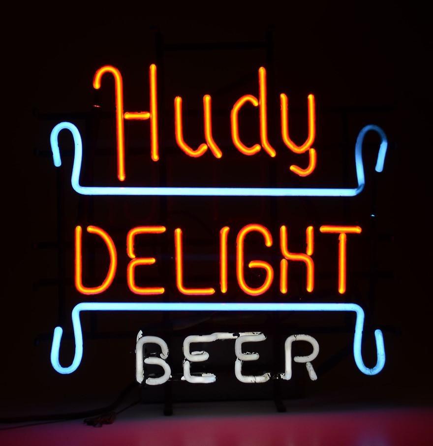 Custom Hudy Delight Beer Neon Sign Tube Neon Light